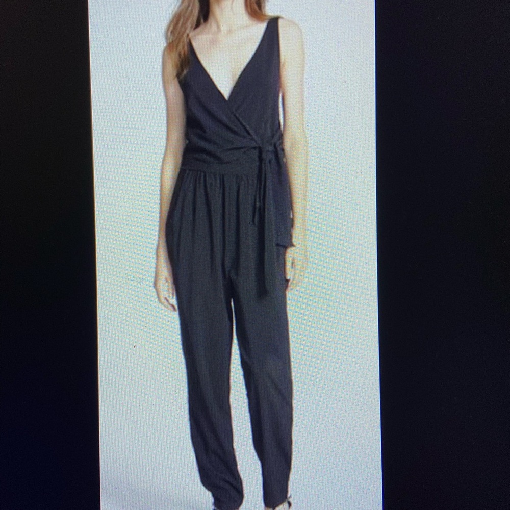 Rules of Etiquette Black Jumpsuit